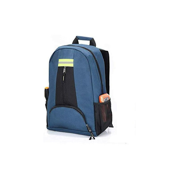 Elektrikerverktygsväska, Heavy Duty Tool Ryggsäck, Tool Backpack Organizers, MultiPocket Work