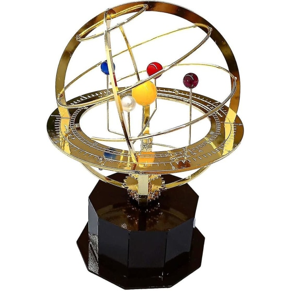 Retro metall modell - modell solsystem prydnader, hem vardagsrum sovrum