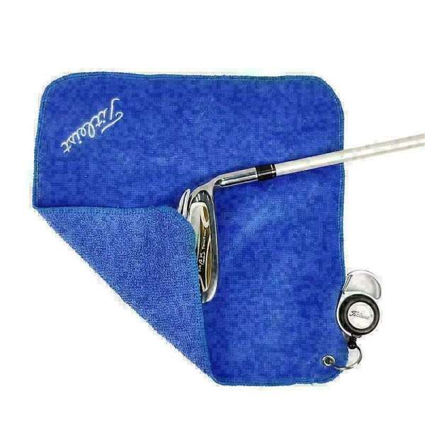 Titleist golfhandduk bomullskarbinhake för klubbboll Rengöring-handdukar-4 färger