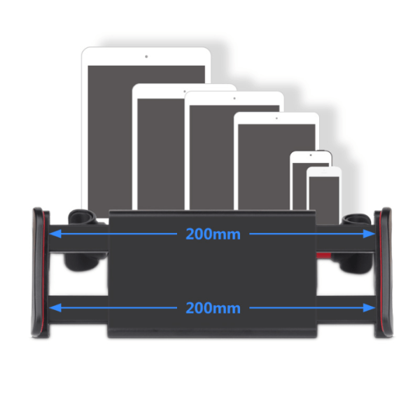 Universal Onboard Tablet Bilhållare Baksäte Supporter Stand Tabletttillbehör i bilar
