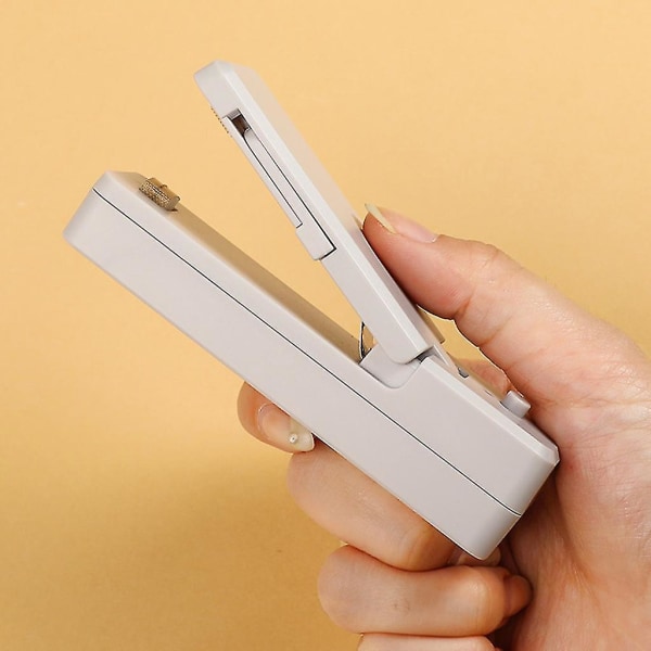 USB uppladdningsbar 2-i-1 minipåse Sealer Cutter Magnetisk bottenvärmeförslutningsklämma