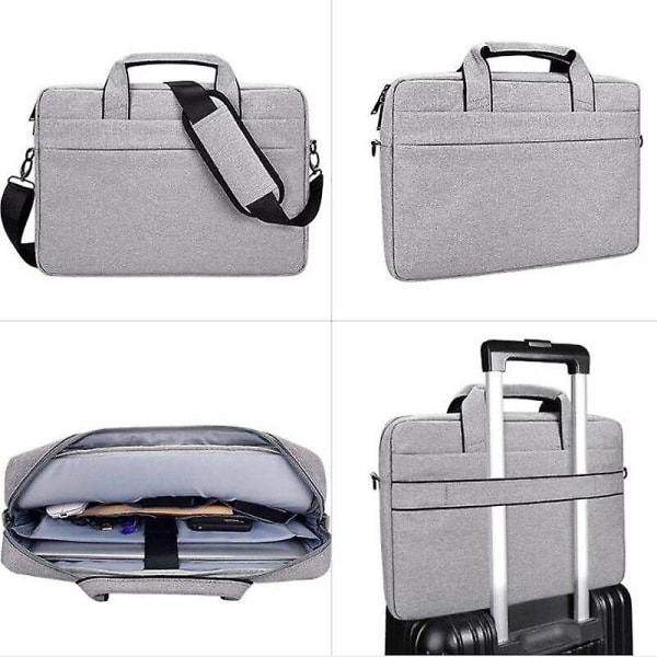 17" bärbar axelväska med stor kapacitet Vattentät handväska för ASUS Macbook Dell Acer-fodral