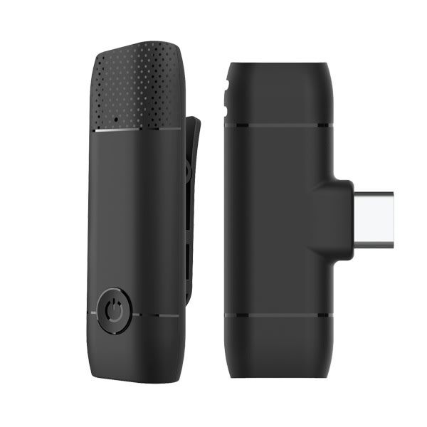 Trådlös Lavalier-mikrofon för mobila liveintervjuer