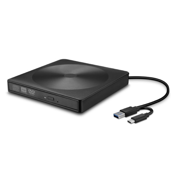 Bärbar USB 3.0 Type-C extern DVD-spelare CD-enhet Dator Bärbar