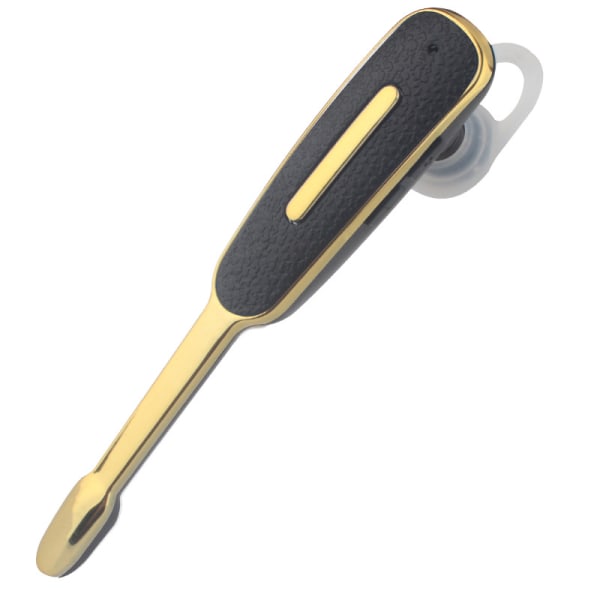 Långa Bluetooth Headset Musik Stereo Öronsnäckor Universal Smart Bluetooth black gold