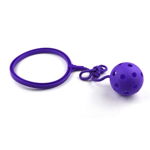 Barns fot hoppboll dagis avkänningssystem fotring citron hoppboll tidig utbildning rolig boll leksak fitness slipskiva hoppa Purple
