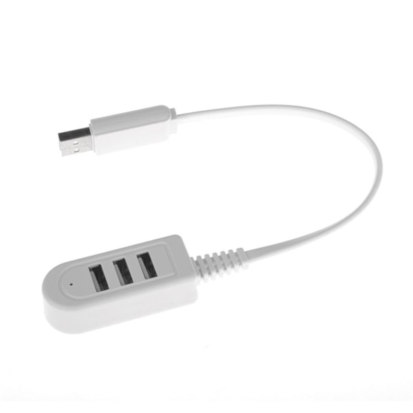 3-portars multifunktionell kortläsare höghastighets USB 3.0-distributör