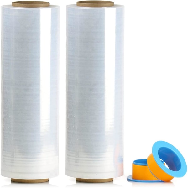 Stretch Wrap Strength Extra Thick|clear Cling Plastic Pall Supplies