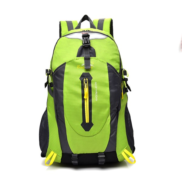 Vattentät lätt ryggsäck vandringscampingväska för män och kvinnor utomhus green