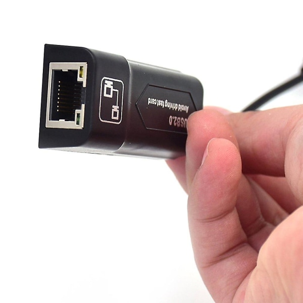 USB till 100M nätverkskort till RJ45 nätverkskabel gränssnitt notebook desktop box USB