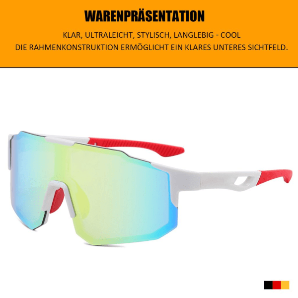 Polariserade solglasögon, UV-beständiga cykelsolglasögon för män