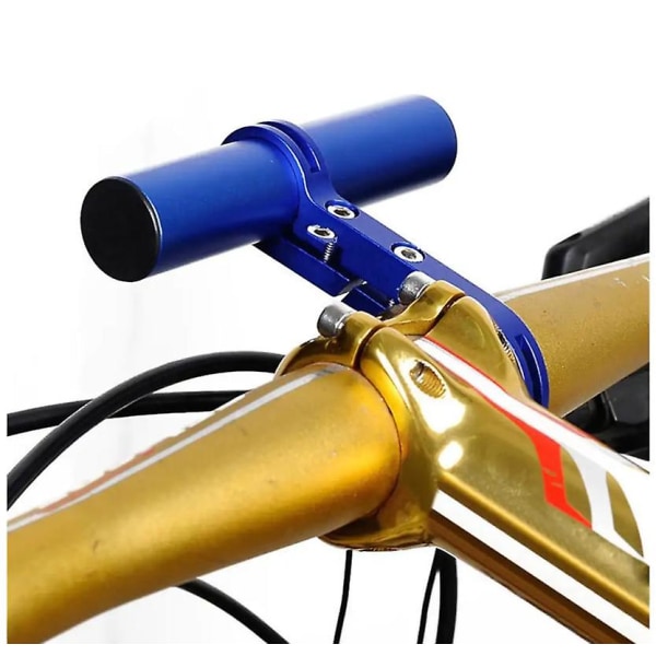 Cykel Cykel Aluminiumstyre Ficklampsfäste Hållare Stångfäste Blå