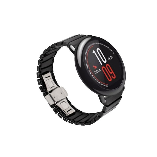 22 mm keramiskt watch Bambu Joint watch med metallspänne Snyggt watch kompatibelt för watch 1/2/2s svart