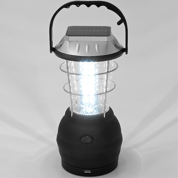 36LED multifunktions solenergi superlätt tältlampa handlägerlampa nödlägeslampa utomhusutrustning hästlampa