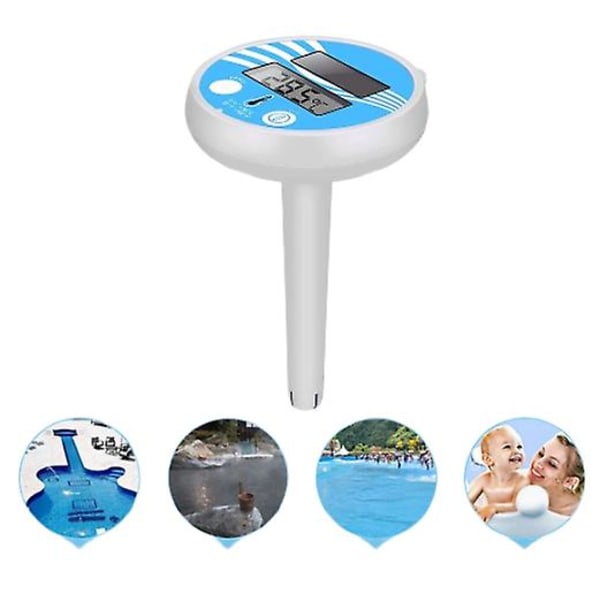 Digital swimmingpool flytande termometer