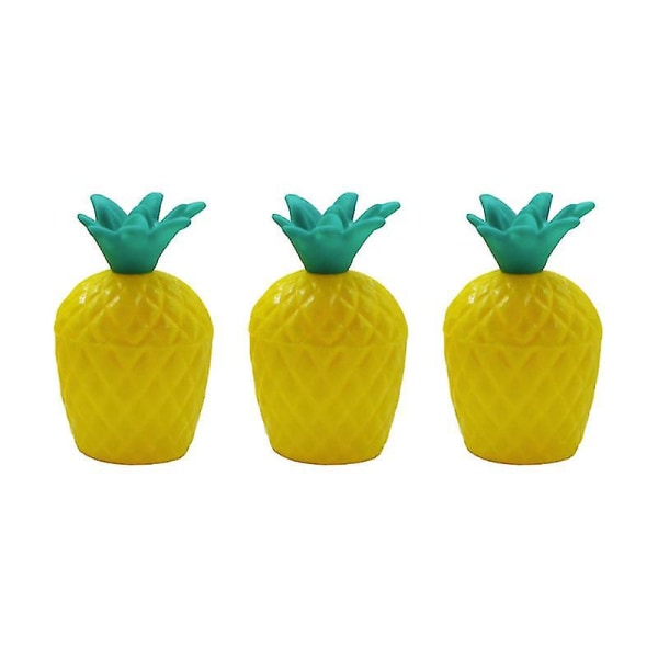 3 st ananaskoppar