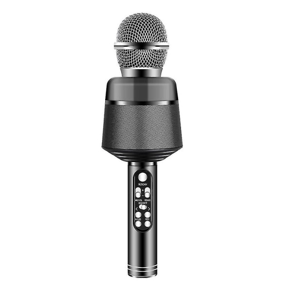 Karaoke Mikrofon Trådlös Bluetooth Bärbar Mic Högtalare Spelare Inspelare För Ktv Födelsedagsfest