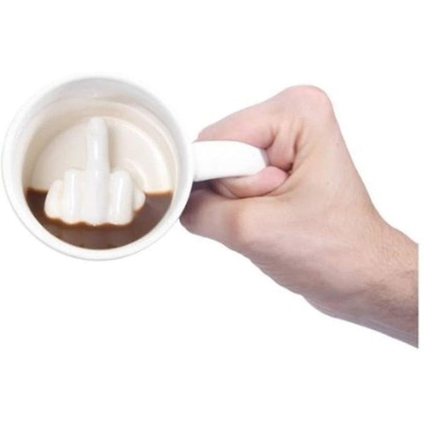 Rolig design, ha en trevlig dag "fan dig" kopp, mugg, kaffekopp, tekopp keramisk kopp, 350 ml, kopp