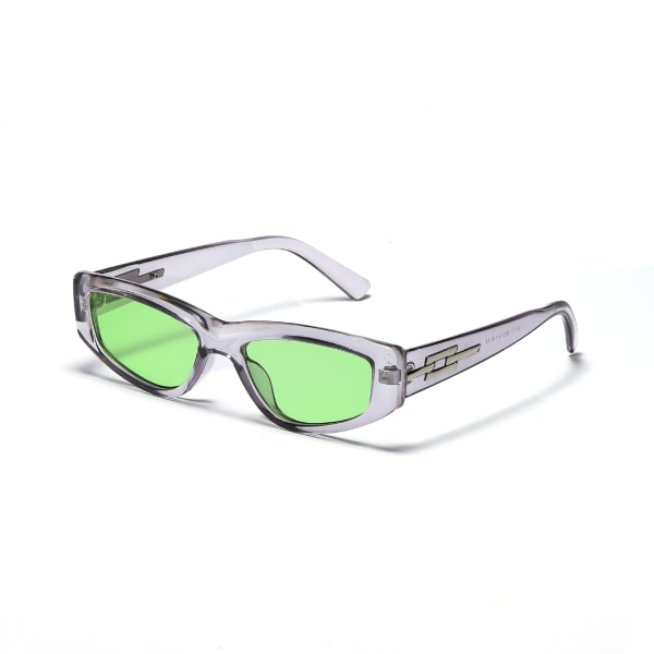 Glasögon kattöga smal liten ram Europeisk och amerikansk modepersonlighet retro solglasögon kvinnlig nya solglasögon manlig 1