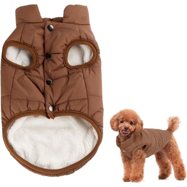 Vinterkläder för husdjur brown S