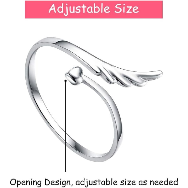 9st Silver Justerbara Ringar Set Knot Justerbar Finger Ring Led Ring Tå Ring Strandsmycken Presenter för kvinnor Flickor