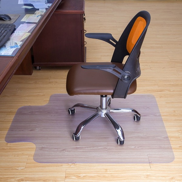 PVC miljöskydd transparent halkfri matta stol matta vardagsrum studie kontor golvskydd