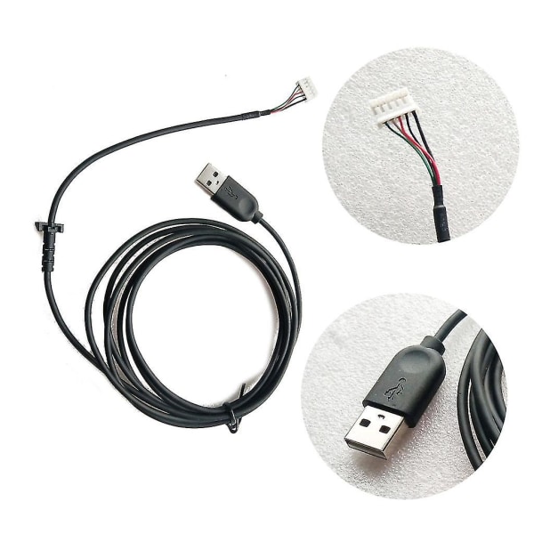 USB Snabbladdningskabel Datasladd För Logitech G402 Mouse Master Mouse Slitstark
