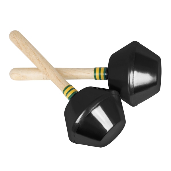 1 par Orff Sand Hammer Orff Instrument Barn Rattle Toys black