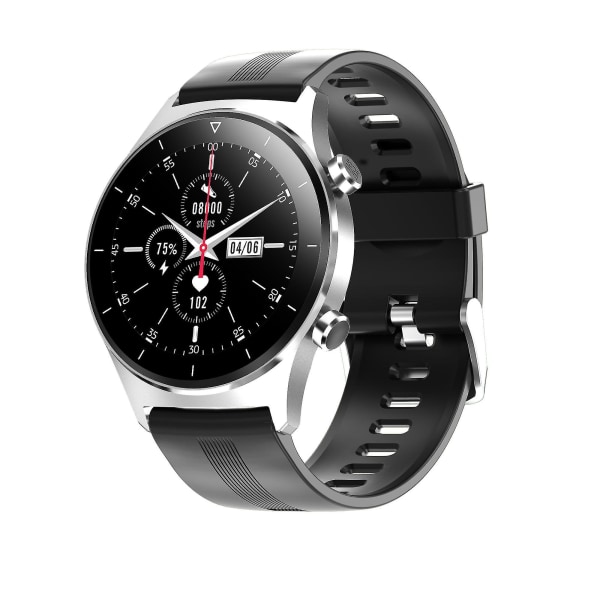 Smart watch för män, flera sportlägen, gps stegräknare Full Touch stegräknare för Ios Android-silver2