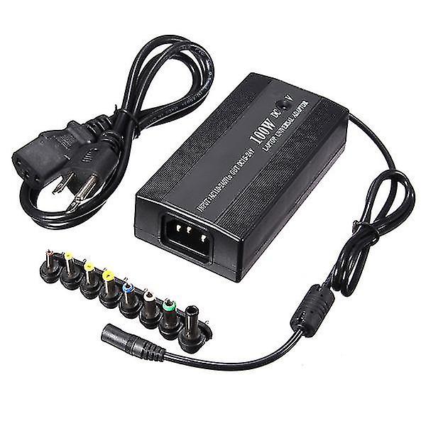 100w Universal AC DC- power Adapter med USB port & DC bilkontakt