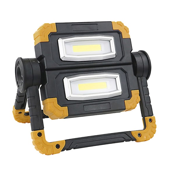 LED-arbetslampa, 360° roterande arbetsstrålkastare, hopfällbar vattentät arbetslampa, används för bilunderhåll, camping, vandring