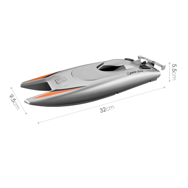 Modern höghastighetsbåt fjärrkontroll båt rodd vatten leksak
