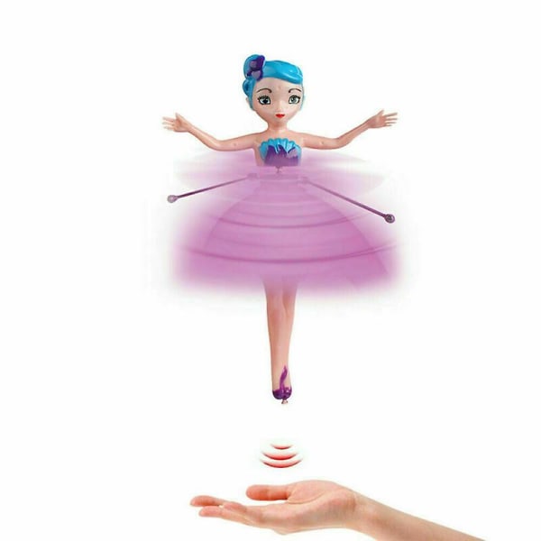 Flying Fairy Princess Dolls Magic Infrared Induction Control Girl Toy Xmas Gift