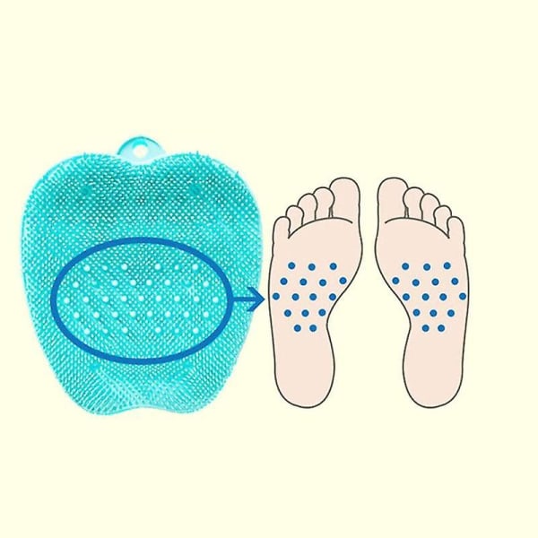 Tvättmatta för gravida fötter Massage Borttagning av död hud Exfoliatorpad Slitstarkt verktyg|Fotvårdsverktyg