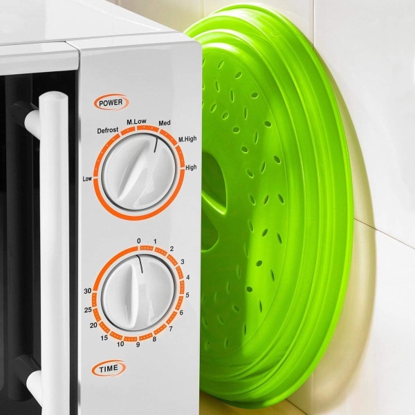 Mikrovågsugnslock kan användas för diskmaskin, grönsaksgryta green