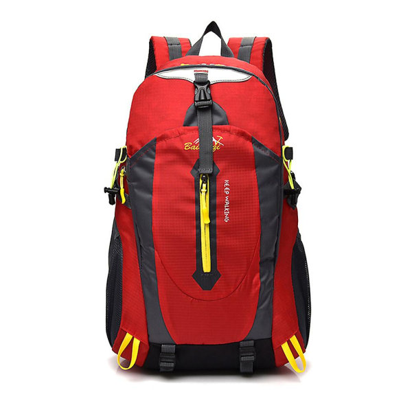 Vattentät lätt ryggsäck vandringscampingväska för män och kvinnor utomhus red