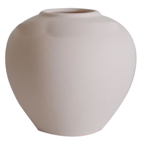 Nordisk Keramikvas,för bords-/vardagsrumsdekoration,vaser,vit,a
