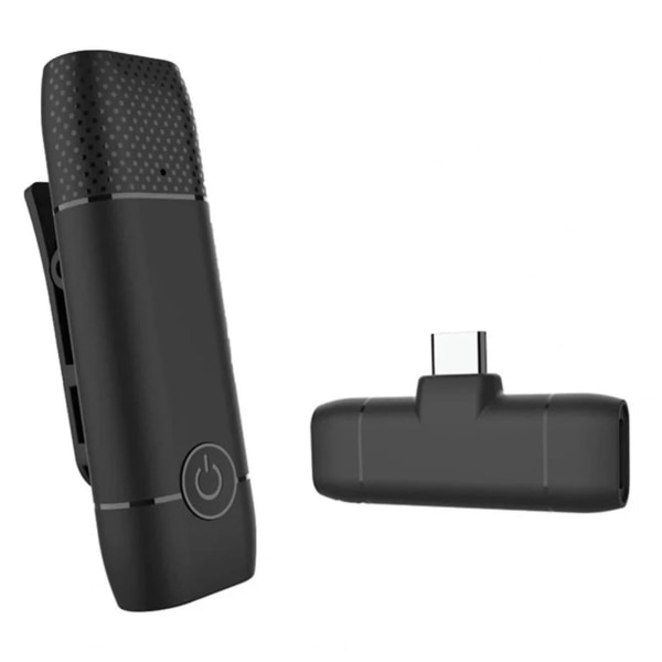 Trådlös Lavalier-mikrofon för mobila liveintervjuer