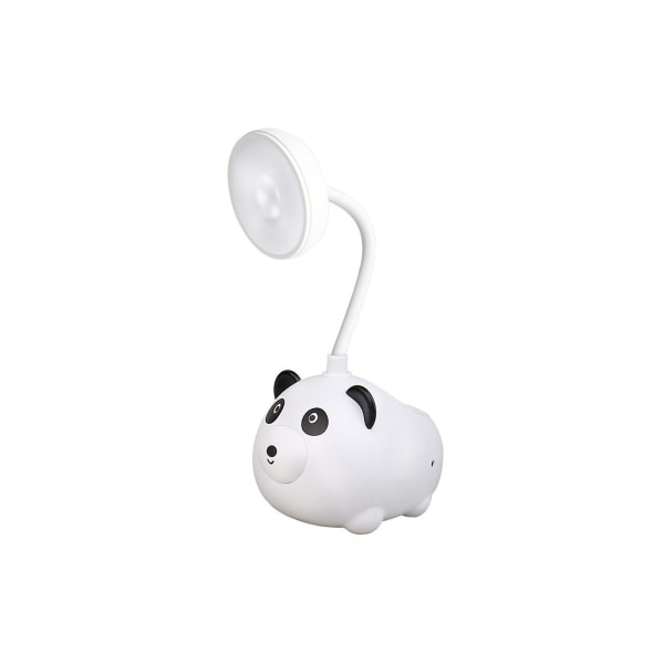 Creative USB Bordsljus Tecknad Djur Panda Sovrum Studie Led Skrivbordslampa Penna Behållare Ögonskydd Uppladdningsbar Bordslampa 2