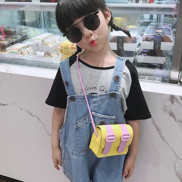 Söt Miniväska för barn Liten flicka Liten myntplånboksväska Toddler Baby Messenger Bag