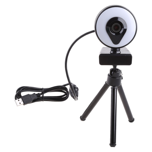Webbkamera 1080p Autofokus Webbkamera USB PC Dator Webbkamera Med Mikrofon