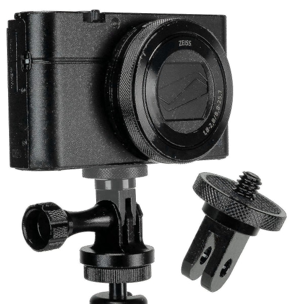 Kameramonteringsadapter kompatibel med Gopro Ecosystem 1/4-20 konverteringsadapter
