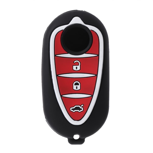 3-knappars silikonbil för nyckelbricka för case för Alfa Myth 159 Gto Myth For Giuli