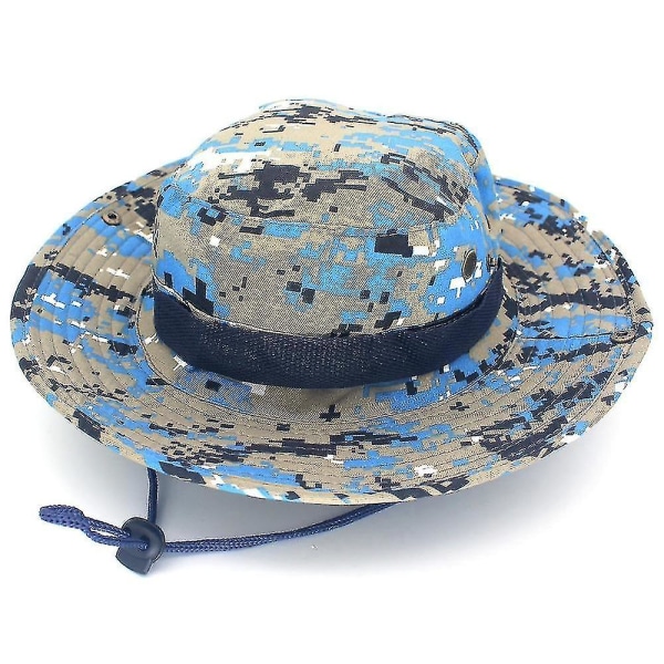 Fishing Cotton Bucket Hat - Unisexlight Digital