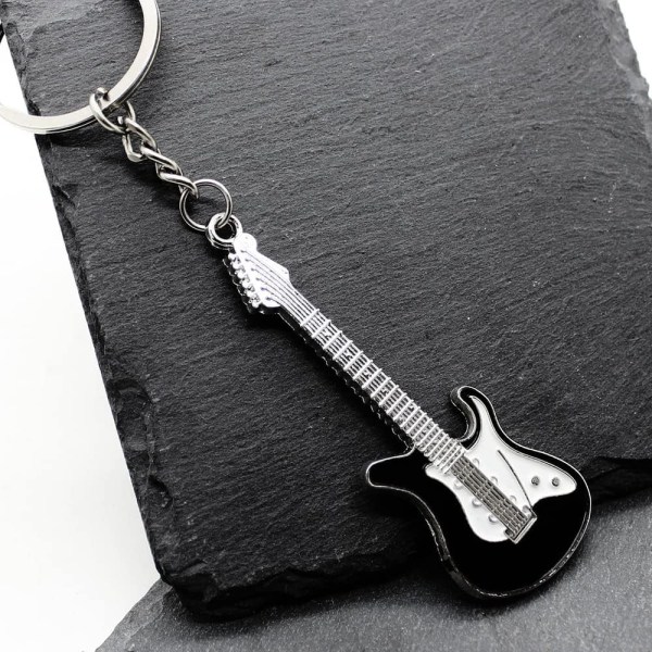 Nyckelhänge Nyckelring Rock Elgitarr Musikhänge