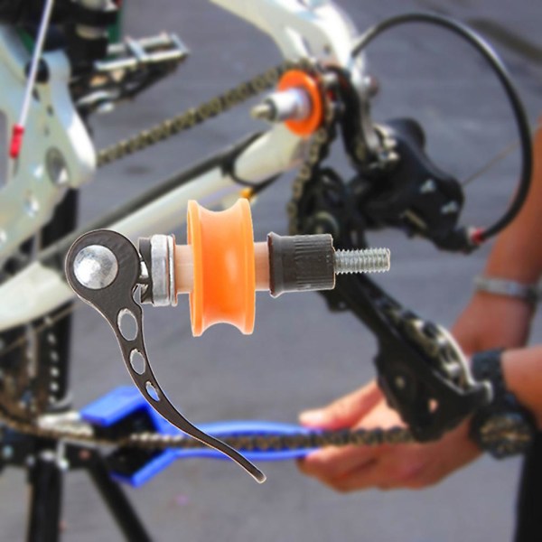 Blue Cykel Chain Keeper Quick Wheel Holder Rengöringsverktyg