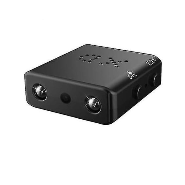 Mini Night Vision Camera Hd 1080p, Micro Cam Motion Detection (svart)