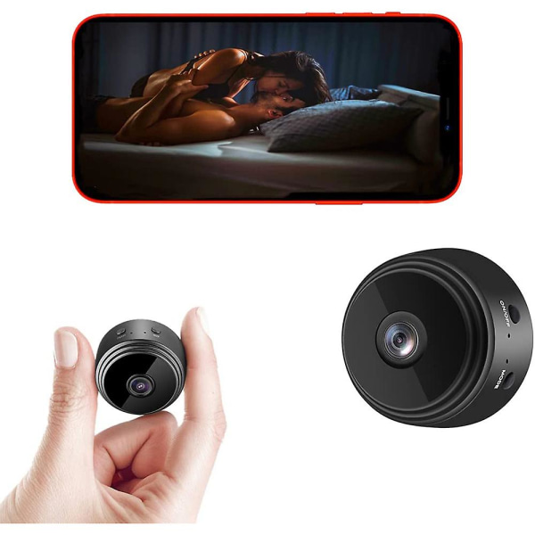 Mini spionkamera dold wifi trådlös liten videokamera Hd 1080p