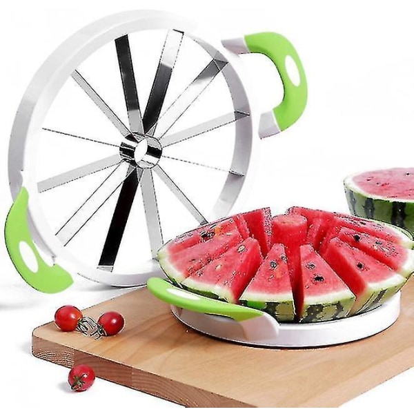 Melon Slicer Multifunktionell Handhållen Rund Divider Vattenmelonskärare