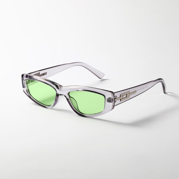 Glasögon kattöga smal liten ram Europeisk och amerikansk modepersonlighet retro solglasögon kvinnlig nya solglasögon manlig 1